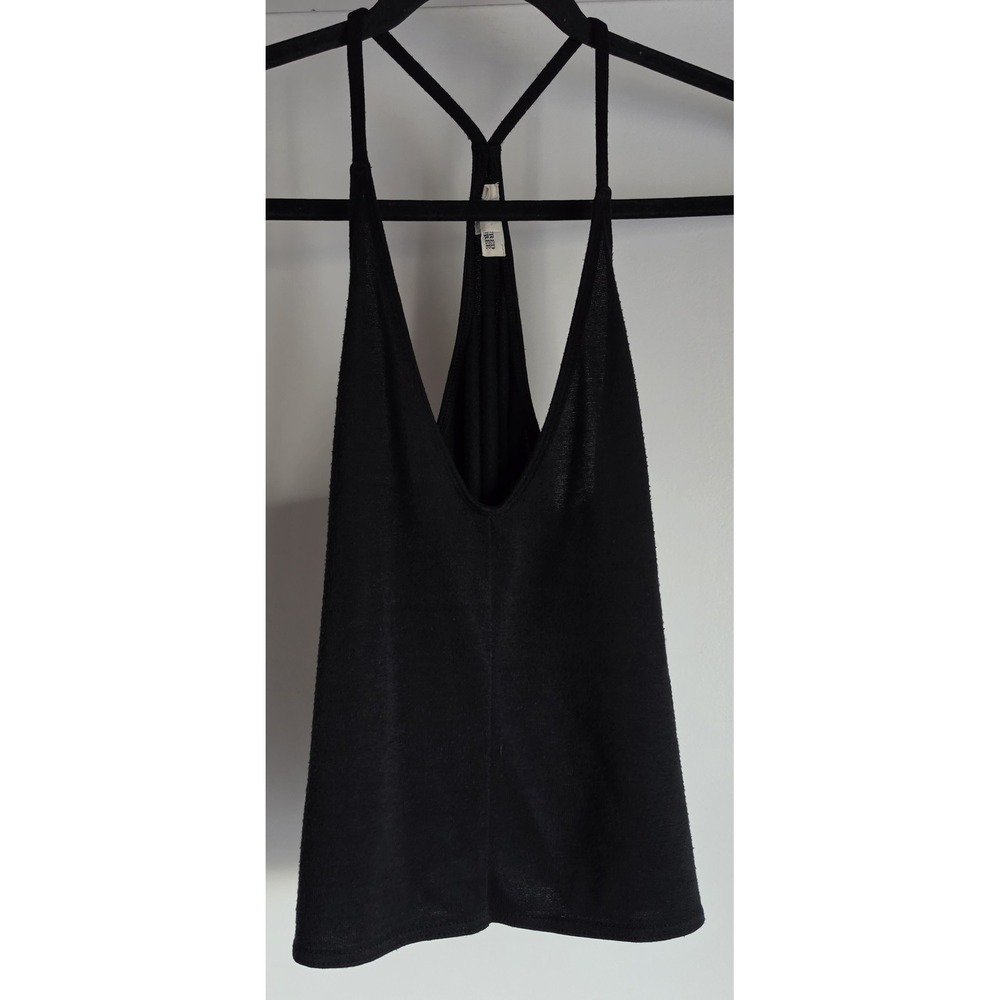 Wilfred Free Tank Top XXS Black Sleeveless Scoop Neck Casual Cami Shirt